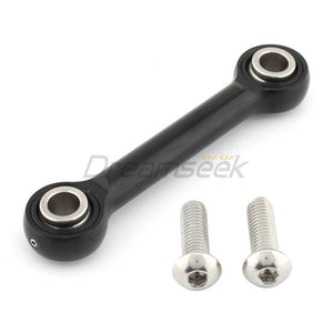 Biellette stabilisatrice de moteur CNC noire - Harley Sportster XL 883/1200 (2004-2024) – photo 3/6
