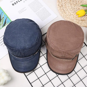 Casquette homme en coton beige - vue 3