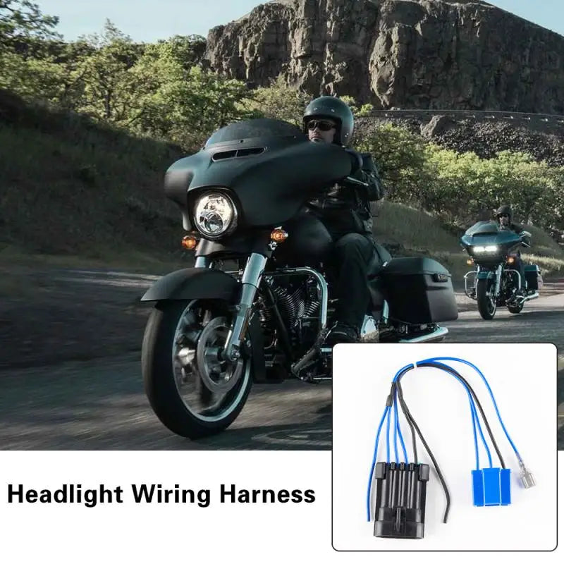 Adaptateur de faisceau électrique de phare 5,75"/7" pour Harley-Davidson Touring