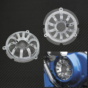 Grilles de haut-parleurs avant 6'' en aluminium (lot de 2) - Harley Touring Electra Glide, Street Glide, Tri Glide 2014-2023 – photo 8/12