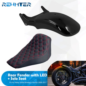 Kit selle solo et garde-boue arrière pour Harley-Davidson Softail Breakout - vue 10