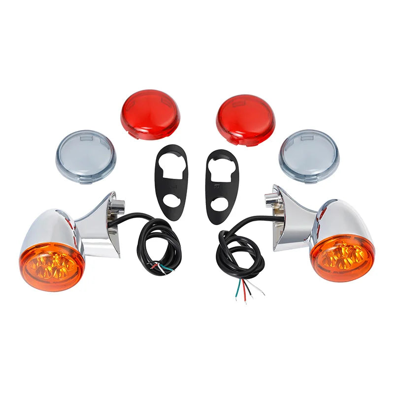 Clignotants avant LED pour Harley Road Glide - vue 2