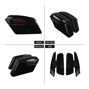 Sacoches Rigides avec Cache Haut-Parleur - Harley-Davidson Touring 2014-2024 – photo 4/10