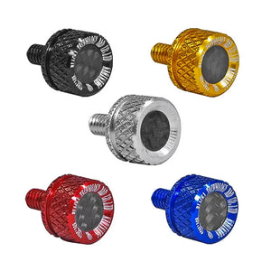 Boulon de Selle à Déverrouillage Rapide Carbone CNC pour Harley Touring, Softail (Universel) – photo 1/12