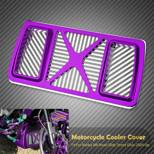 Cache radiateur d'huile en aluminium pour Harley-Davidson Touring M8 Road Glide, Street Glide 2024 et plus – photo 11/12
