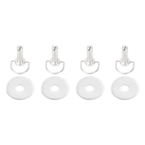 Fixations chromées de sacoches pour moto Harley-Davidson - vue 3