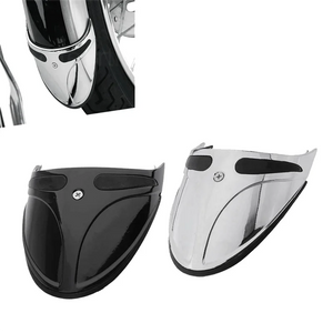 Extension de garde-boue chromée pour Harley-Davidson Dyna - vue 3