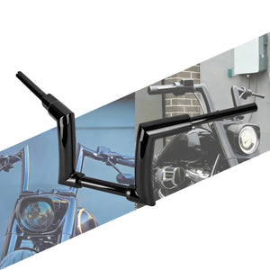 Guidon ape hanger 10 pouces pour Harley Sportster Dyna Softail - vue 1