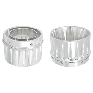 Embouts de silencieux 4,4" aluminium pour Harley Touring - vue 7