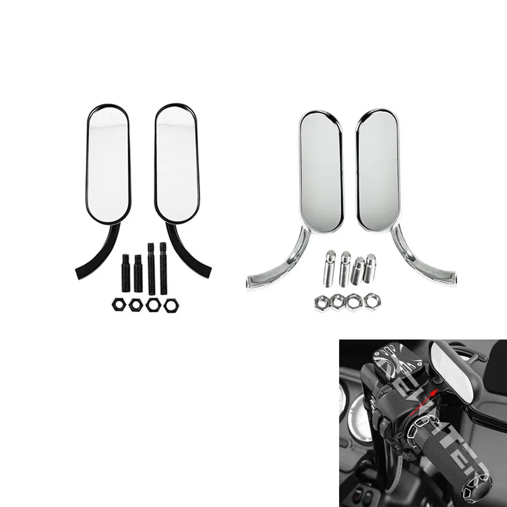 Rétroviseurs à LED intégrées pour Harley Touring, Softail et Dyna