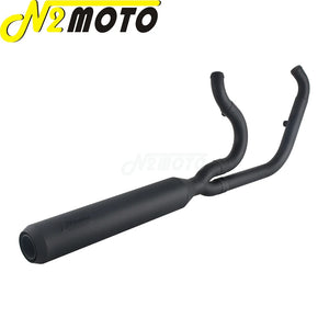 Ligne d'échappement 2-en-1 pour Harley Softail Low Rider ST - vue 4