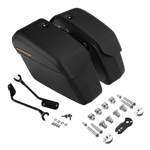 Sacoches rigides amovibles avec kit de fixation pour Harley Fat Boy / Breakout - vue 1