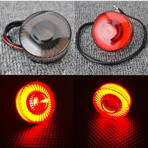 Feu arrière LED rond pour Harley bobber - vue 1