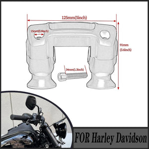 Kit rehausseurs et pontet de guidon pour Harley Softail - vue 4