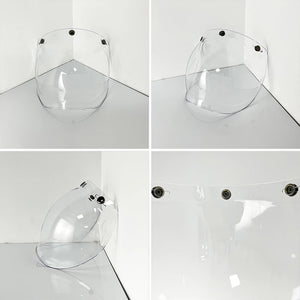Visière Bulle Relevable pour Casque Jet Haute Résistance - vue 15