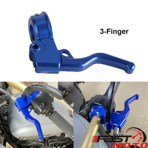Levier d'embrayage chromé en aluminium pour moto Harley-Davidson Dyna - vue 15