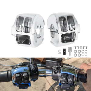 Cache de Boîtiers de Commodos (Switch Housing) - Harley-Davidson Sportster 2014-Up, Softail 2011-Up & Dyna 2012-2017 – photo 7/8