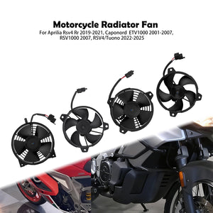 Ventilateur de radiateur noir pour moto Aprilia - vue 1
