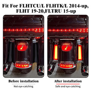 Feux LED de Remplissage Garde-Boue/Sacoche Arrière - Harley-Davidson Touring FLHTCU/L, FLHT & FLTRU 2014-Up – photo 2/7