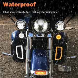 Grilles LED de Carénage Bas avec Clignotants et Feux de Position - Harley-Davidson Touring 2014-2024 – photo 4/8