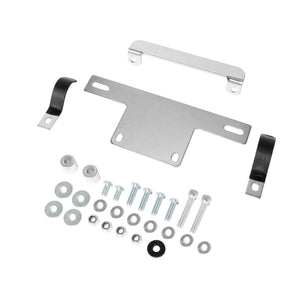 Spoiler avant bas noir en ABS pour moto Harley-Davidson - vue 3