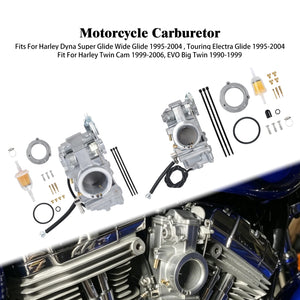 Carburateur en aluminium pour moteur Harley-Davidson Twin Cam - vue 1