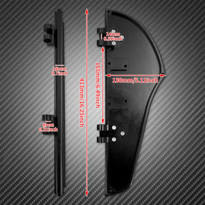 Repose-pieds conducteur antidérapants (Floorboards avant) - Harley-Davidson Softail, Touring, Dyna 1986 et plus – photo 5/8