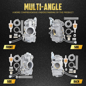 Carburateur 42mm/45mm HSR - Harley-Davidson Twin Cam, Evolution, Dyna, Touring – photo 3/8