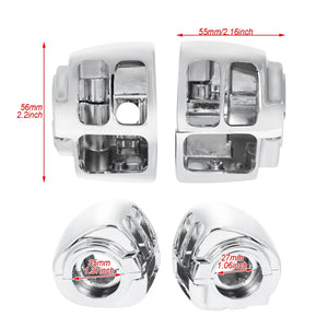 Cache de Boîtiers de Commodos (Switch Housing) - Harley-Davidson Sportster 2014-Up, Softail 2011-Up & Dyna 2012-2017 – photo 6/8