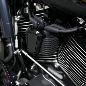 Cache chromé de bobine d'allumage pour Harley Softail - vue 3