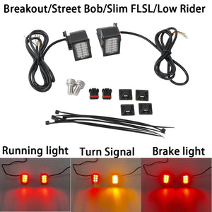 Feux LED Arrière Clignotant/Stop Homologués DOT - Harley-Davidson Softail M8 2018-2024 – photo 1/6