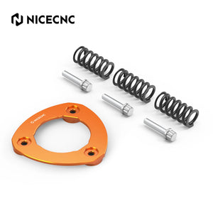 Plaque de pression d'embrayage orange en alliage d'aluminium pour moteur Harley-Davidson M8 - vue 8