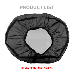 Chaussette de pluie noire pour filtre à air pour Harley Touring Softail 114 117 - vue 5