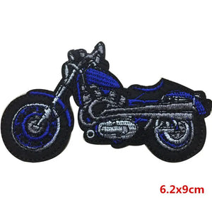 Écusson brodé biker/punk thermocollant - vue 27