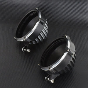 Carter/Cache de Phare 5,75" avec Support de Fixation Basse - Harley-Davidson Sportster, Dyna, Softail – photo 4/9