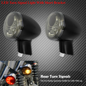 Clignotants arrière LED avec feu stop et veilleuse pour Harley-Davidson Sportster XL 883, 1200, Iron, Roadster, Super Low 1992-2022 – photo 8/12