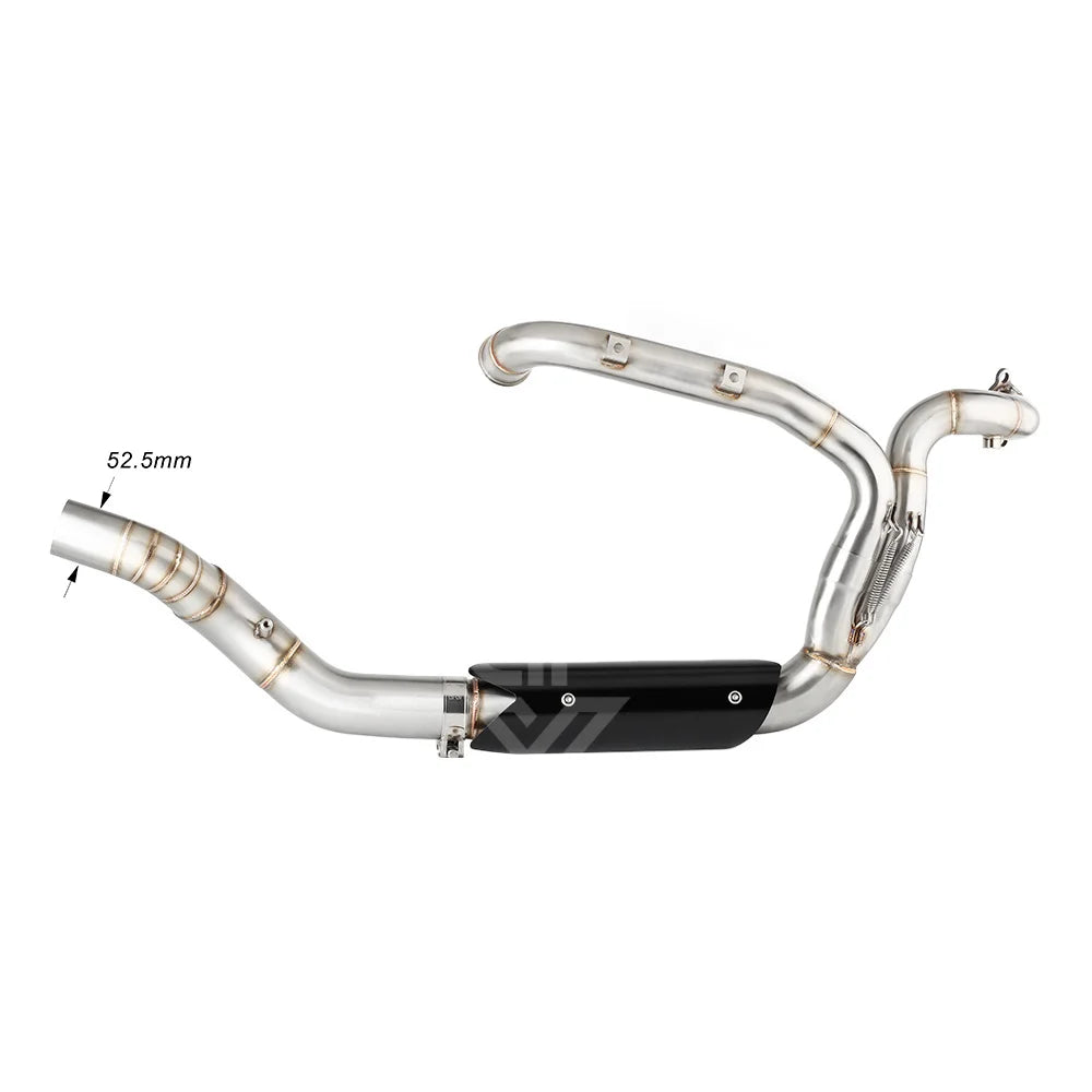 Collecteur d'échappement inox pour Harley Pan America 1250 - vue 2