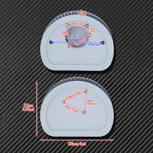 Filtre à air lavable et réutilisable bleu pour Harley-Davidson Softail Breakout, Deluxe, Fat Boy Lo, Touring, Dyna Low Rider – photo 6/7