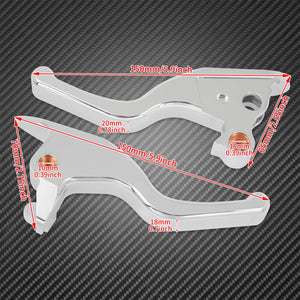 Leviers de Frein/Embrayage Courts 3 Doigts - Harley-Davidson Softail 2018-2024 – photo 6/8
