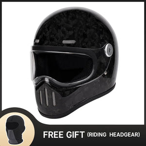 Casque moto intégral noir aérodynamique - vue de profil - vue 16