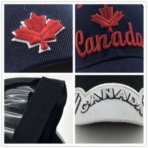 Casquette snapback brodée Canada - vue de face - vue 4