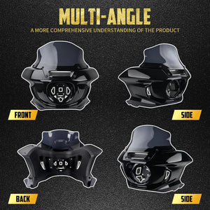 Kit de fixation pour carénage de phare de moto Harley - vue 3