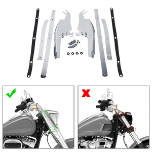 Kit de fixation de pare-brise pour Harley-Davidson Softail - vue 3