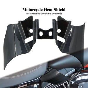 Déflecteur thermique de selle noir en ABS pour Harley-Davidson Dyna - vue 7