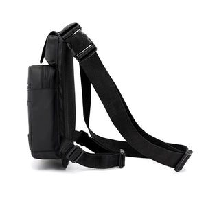 Sac de cuisse moto style café racer - vue de face - vue 4