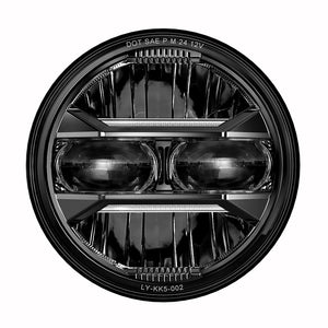 Phare LED 5,75 pouces pour Harley Sportster Dyna - vue 7