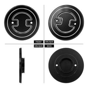 Cache de bouchon d'alternateur noir pour Harley Sportster S - vue 4