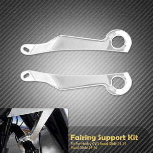Support de fixation de carénage en aluminium pour Harley - vue 7