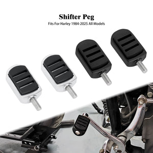 Pédale de sélecteur de vitesse chromée pour Harley-Davidson Touring - vue 1