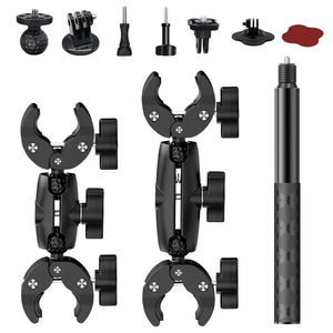 Kit de fixation guidon avec perche pour caméra 360° - vue 1